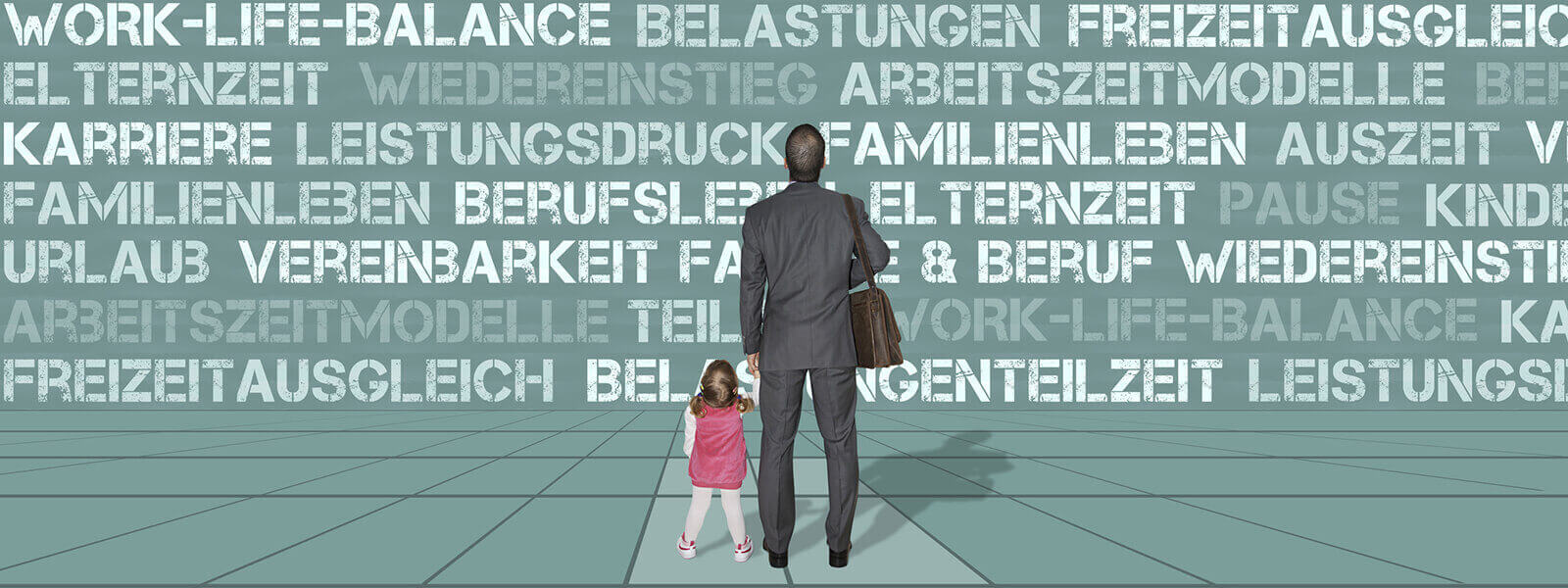 Worklife Balance – Vater mit Tochter